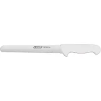 Arcos Konditormesser Farbe - Prof 295024 aus Nitrum-Edelstahl und mango ergonomisches weißes Polypropylen mit 25 cm Klinge, Vitrine
