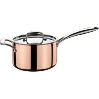 Spring Stielkasserolle hoch mit Gegengriff CULINOX Spring Kupfer