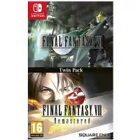 Games Switch Final Fantasy Vii And Viii Remastered Twin Pack Imp Uk Durchsichtig Durchsichtig One Size