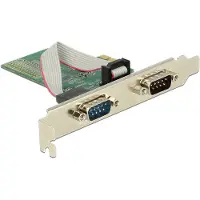 DeLOCK Pci-e-karte Zur Erweiterung Auf 2 Serielle Anschlüsse