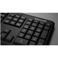 Microsoft Ergonomic, Volle Größe (100%), Kabelgebunden, USB, AZERTY, Schwarz