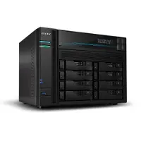 Asustor AS6508T, NAS, Tower, Intel Atom, C3538, Schwarz