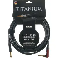 Klotz TIR0450PSP Titanium Schwarz 4,5 m Gerade Klinke - Winkelklinke