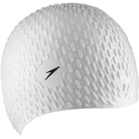 Speedo Badekappe Bubble Cap Unisex White
