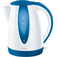 Sencor SWK 1812BL, 1,8 l, 2000 W, Blau, Weiß, Kunststoff, Wasserstandsanzeige, Überhitzungsschutz