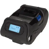 Citizen CMP-25L, Thermische Leitung, 203 x 203 DPI, 127 mm/sek, Verkabelt & Kabellos, Schwarz