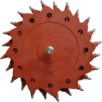 Tercoo Doppelte Drehscheibe Braun Braun One Size