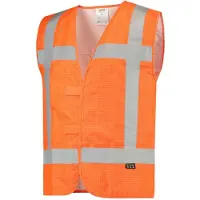Tricorp 453008FluororangeL Veiligheidsvest RWS Vlamvertragend Antistatisch