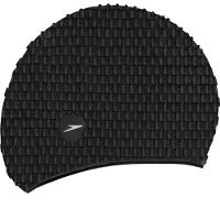Speedo Badekappe Bubble Cap Unisex Black