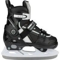 Nijdam Eishockeyschlittschuh mit verstellbarem halbweichen Schuh