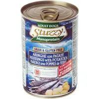 Stuzzy Monoprotein Schwein Hunde-Nassfutter (400 g)