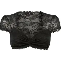 Stockerpoint Dirndlbluse "Jasmin" in schwarz | Gr.: 42