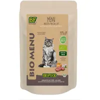 BF Petfood Organic Rind Bio Menu Flea & Tick Katzen-Nassfutter (Beutel 100 g)