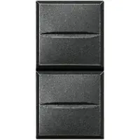 Legrand Bticino Bticino HS4036 Doppeltaster anthrazit