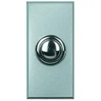 Legrand Bticino HC4044 Taster 2P aluminium
