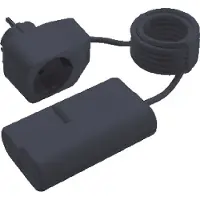 InterBaer SZD 8013-2 SW - Schnur-Zwischendimmer, 20-500W, schwarz (8013-204.01)