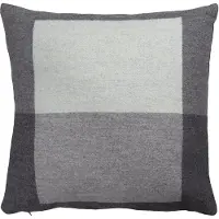 Røros Tweed - Syndin Kissen, 50 x 50 cm, grau meliert 'slate'