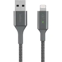 Belkin Smart LED Lighting to USB-A, Lightning, USB A, Grau, Gerade, Gerade, Aluminium