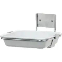 Ophardt hygiene ingo-man classic Schalenhalter SH 3 für Wandmontage, lange Seite zur Wand