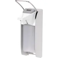 Ophardt hygiene plus Counter Seifen-/Desinfektionsmittelspender 1417454 , Aluminium, eloxiert, mattsilber, IMP ELS A/24