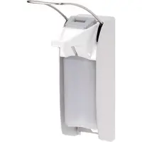 Ophardt hygiene plus Counter Seifen-/Desinfektionsmittelspender 1417580 , Edelstahl, geschliffen, IMP ELS E/24