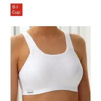 Glamorise Sport-BH mit variablem Halt Glamorise Weiss