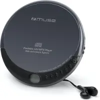 Muse M-900 DM, 181 g, Schwarz, Tragbarer CD-Player