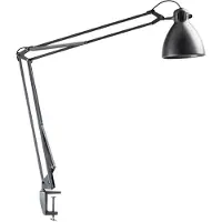 Luxo Schreibtischlampe L-1, grau, LED, 600 Lumen, warmweiß
