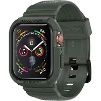 Spigen Rugged Armor Pro Hülle für Apple Watch 44 mm / 45 mm - Grün