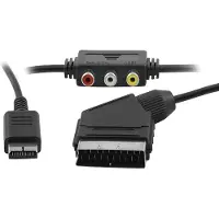 Eaxus RGB Scart Kabel mit Audio und Video Out Für PS 3