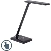 JUST LIGHT LED Tischleuchte, Touchdimmer, CCT, kabelloses Laden, H 61,5 cm
