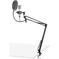 VONYX Kondensatormikrofon CMS300S Studio-Set Silber