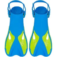 Atlantis Schwimmflossen Blue/Green-Schuhgröße 30 - 36
