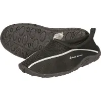 Aqua sphere Badeschuhe Junior Lisbona Schwarz Silber Kinder-Schuhgröße 29