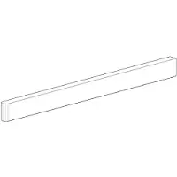 Dornbracht Halter für Handtuchhalter Ersatzteile 081767508 15 x 25 x 390 mm Platin gebürstet 081767508-06
