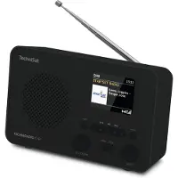Technisat TECHNIRADIO 6 IR | portables DAB+ Internetradio mit Wecker | weiß/grau