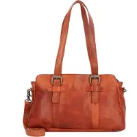 Spikes & Sparrow Schultertasche Damen 019701 cognac