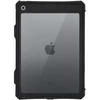 Redpepper Waterproof Backcase für das Apple iPad 9 (2021) 10.2 Zoll / iPad 8 (2020) 10.2 Zoll / iPad 7 (2019) 10.2 Zoll - Schwarz