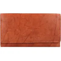 Green Burry Greenburry Basic Damen Bügelbörse RFID Leder Geldbörse Portmonee 1881, Farbe:Cognac