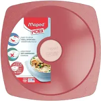 Maped Picnik Concept Adult Lunch Teller, 900 ml M870202 , Dekor: brick red