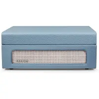 Crosley Voyager Tragbarer Plattenspieler mit Bluetooth Out Washed Blue