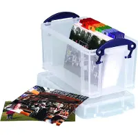 Really Useful Box Aufbewahrungsbox 2,1 Liter transparent 240 x 130 x 125 mm