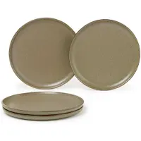 Serax Surface Dessertteller - D21 cm - Camogreen (4er Set)
