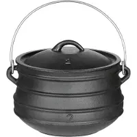 Fox Outdoor Topf, Gusseisen, ca. 5 l