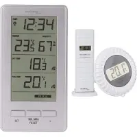 Technoline Funk- Poolthermometer WS 9069 mit zusätzlichem Außentemperatursender