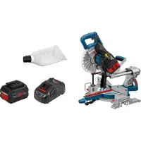 Bosch Akku-Kapp-und Gehrungssäge BITURBO GCM 18V-216 Professional, 18Volt