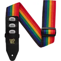 Ernie Ball P04188 Pickholder-Riemen Regenbogen