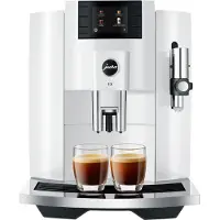 Jura VG! Kaffeevollautomat 2T. P.E.P. Milchsyst.HP3 Disp piano-ws E8 PIANO WHITE EB