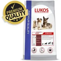 Lukos Light Sterilised Hundefutter | 10 kg