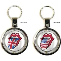The Rolling Stones UK & US Tongues Schlüsselanhänger